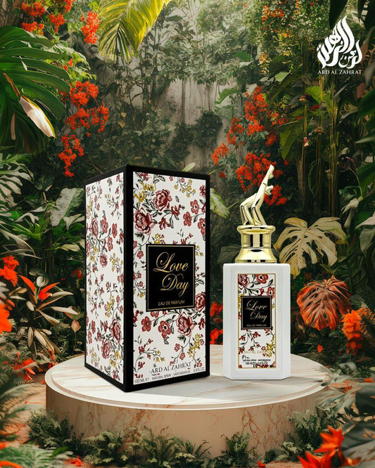 LOVE DAY 100 ML – Eau de Parfum Long-Lasting 6-7 Hour Fragrance, Natural Spray Vaporisateur