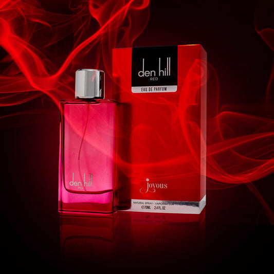 Den Hill Red Eau de Parfum 70ml – Bold & Spicy Oriental Fragrance, 12-14 Hour Long-Lasting Scent