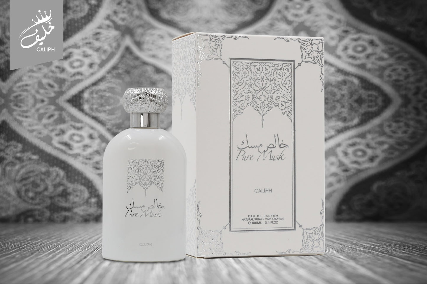 PURE MUSK Eau de Parfum 100ml – Clean & Sensual Musk Fragrance, 12-14 Hour Long-Lasting Scent