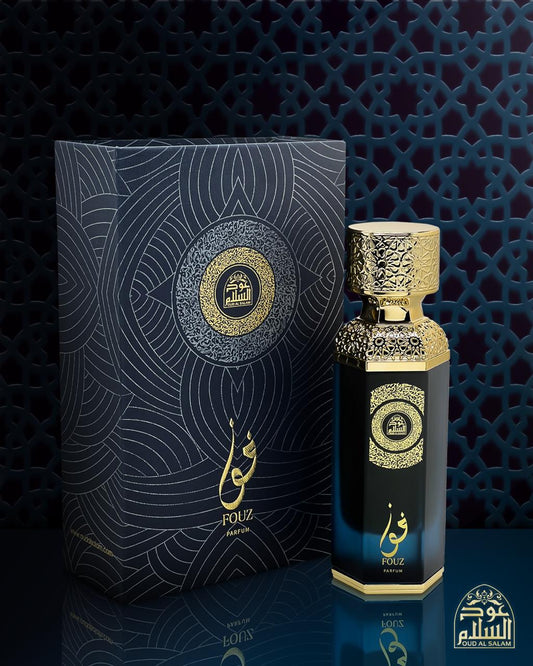 Fouz Parfum 100ml – Ultra-Premium Oriental & Woody Fragrance, 12-18 Hour Long-Lasting Scent